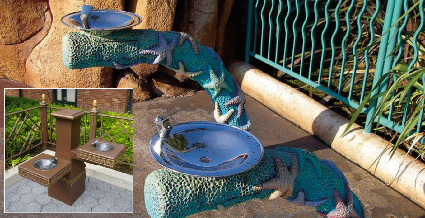 Filtrine Bowls in Disney Resort Drinking Fountains