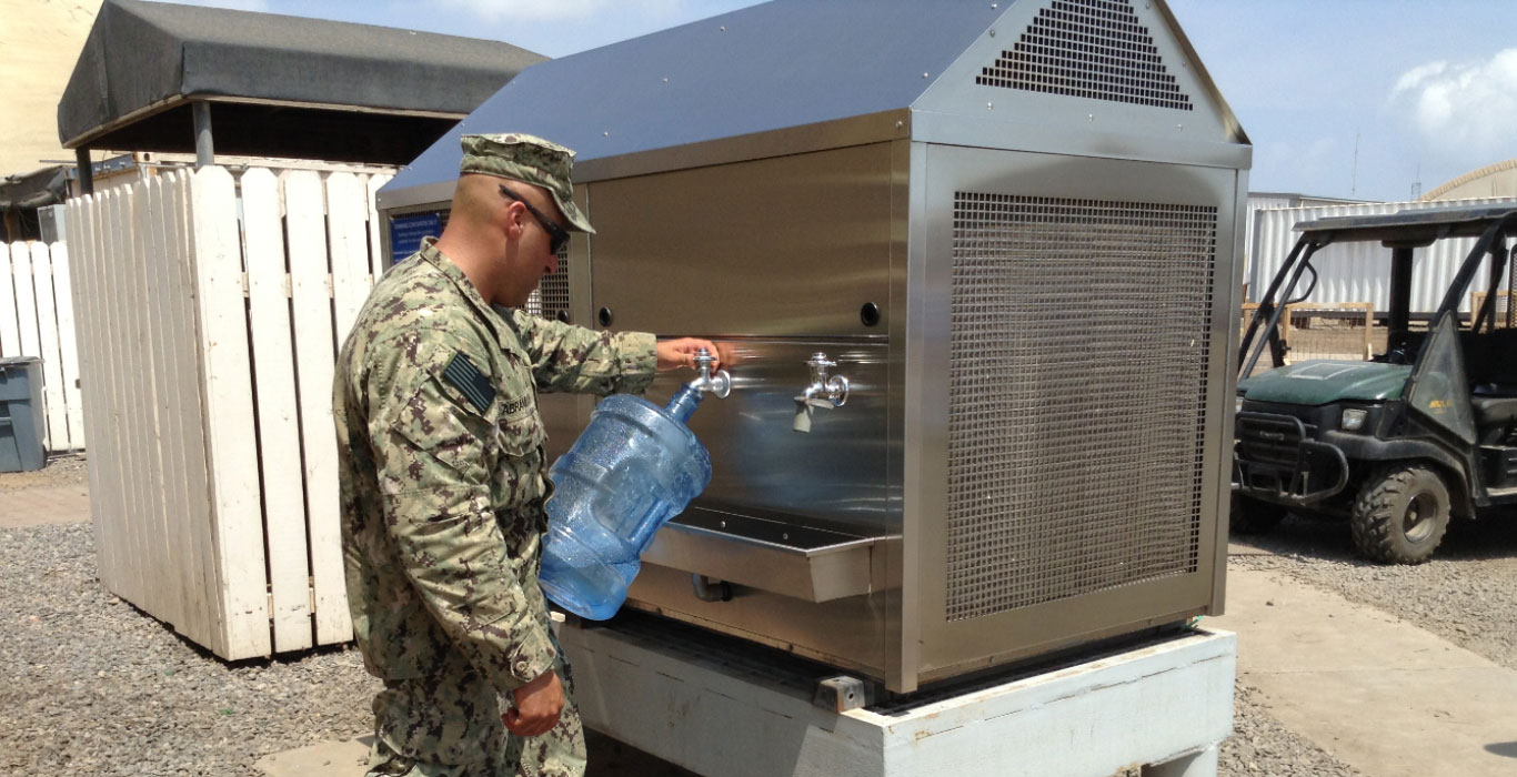 Military Drinking Water Dispensers MIlitary Drinking Fountains Filtrine