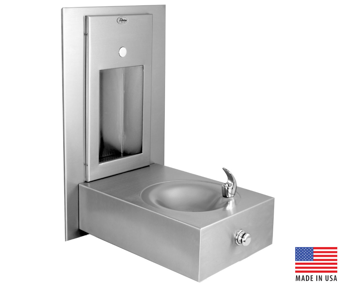 Station de remplissage de bouteilles d'eau / fontaine à eau Filtrine  B103-90-WC-MOD - Filtrine