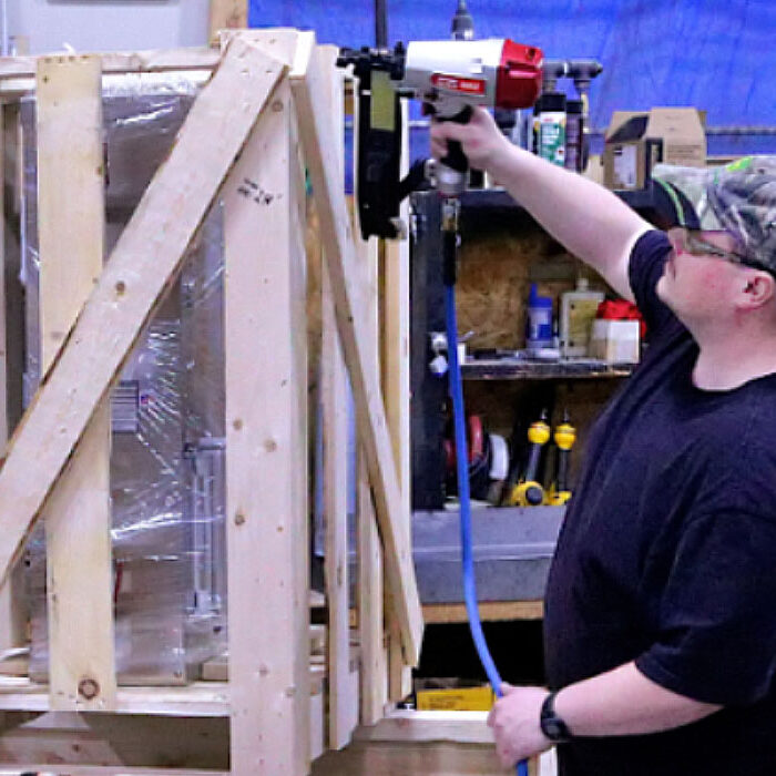 Filtrine Shipping Tech Building a Crate